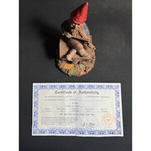 Vintage Tom Clark Cairn Studio Gnome Fiddler Musical Collectible Statue